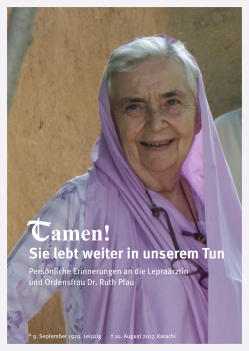 Titelseite "Tamen"